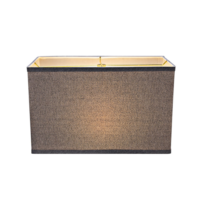 Latitude Run® 10'' H Linen Rectangular Lamp Shade ( Spider ) & Reviews